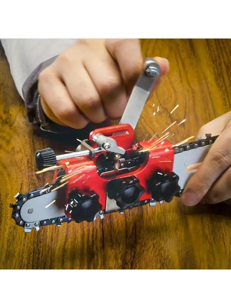 Afilador de Motosierra Eléctrico Portátil, Kit de Afilado