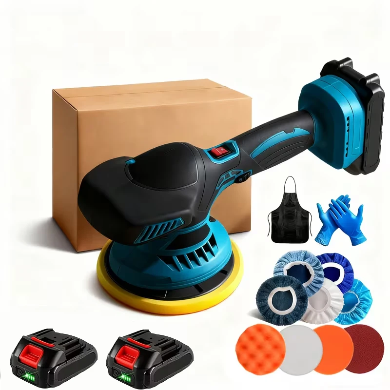 Máquina Pulidora Inalámbrica Doble Acción Eléctrica