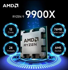 AMD Ryzen 9 9900X 12 núcleos, 24 hilos, DDR5, 5,6 GHz L3