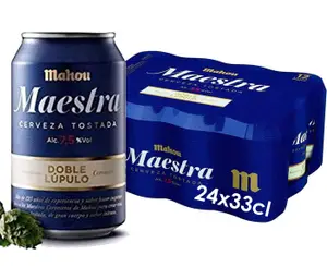 Mahou Maestra Doble Lúpulo Latas 48x