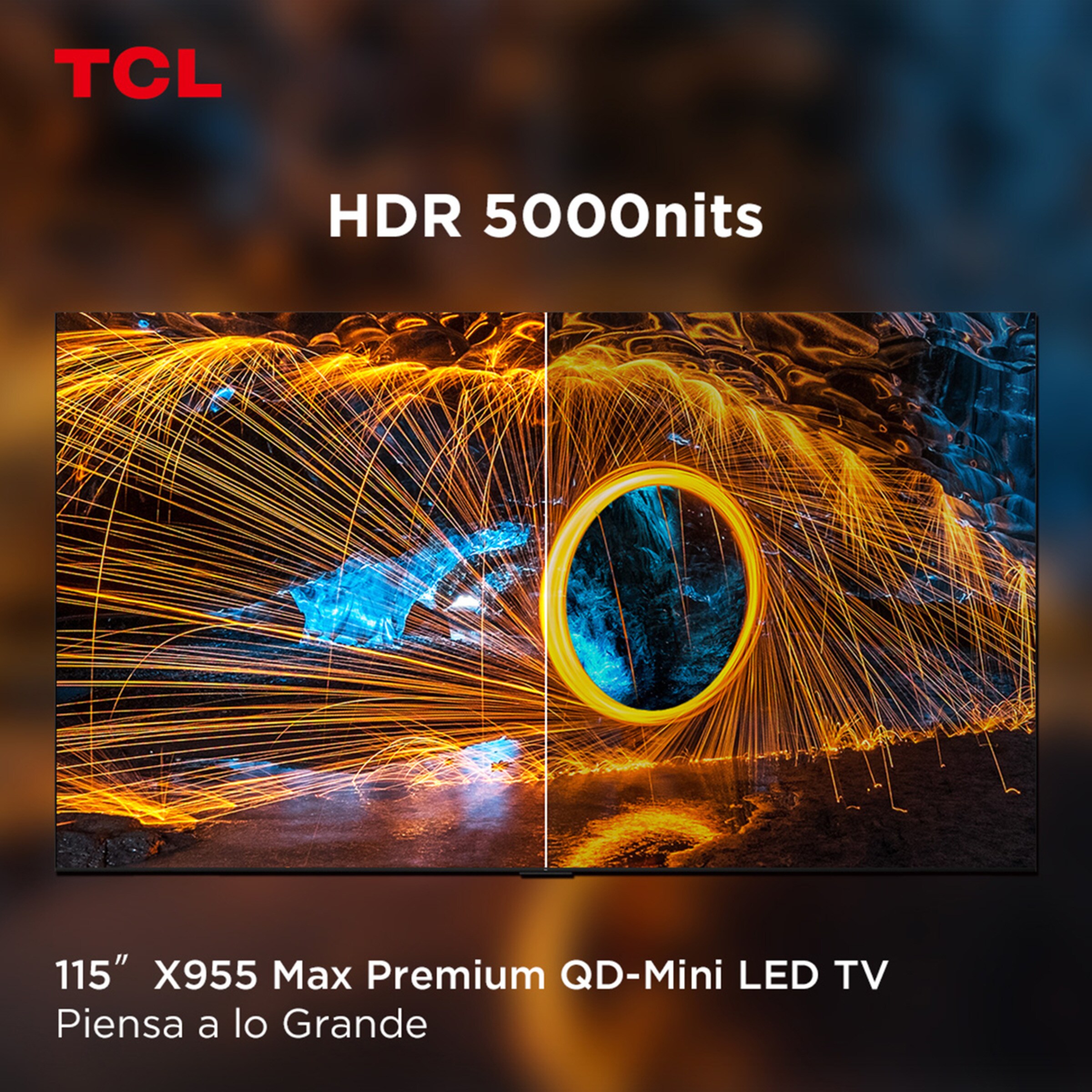 Television Qd Miniled 2921Cm 115 Tcl 115X955 Max 4K Uhd Full Array Smart Tv