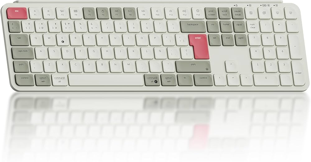 Teclado mecánico Keychron B6 Pro ISO-ES Blanco