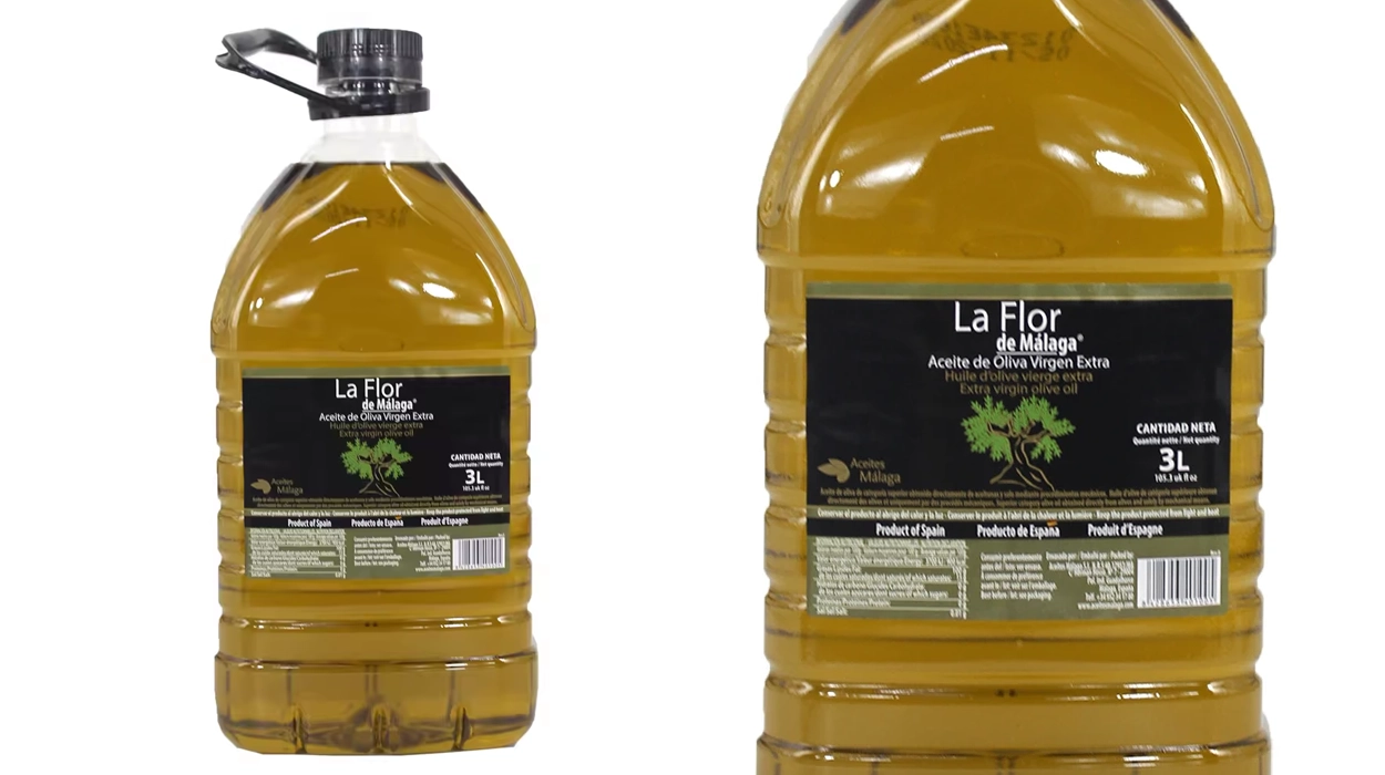 Aceite de Oliva Virgen Extra La Flor De Málaga a sólo la garrafa de 3L