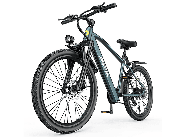 Bicicleta eléctrica Aairsk GT300 de 26 pulgadas para adultos, motor de 250 W, 7 velocidades