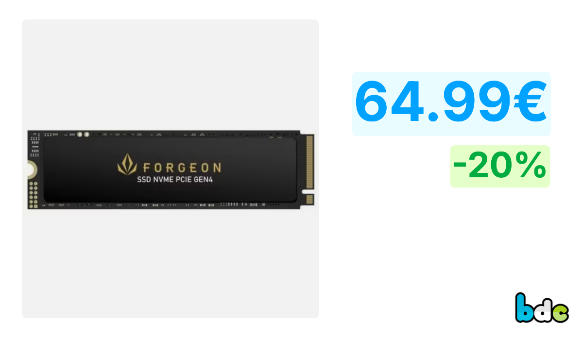 Forgeon Nimbus PLUS SSD 1TB NVMe PCIe 4.0