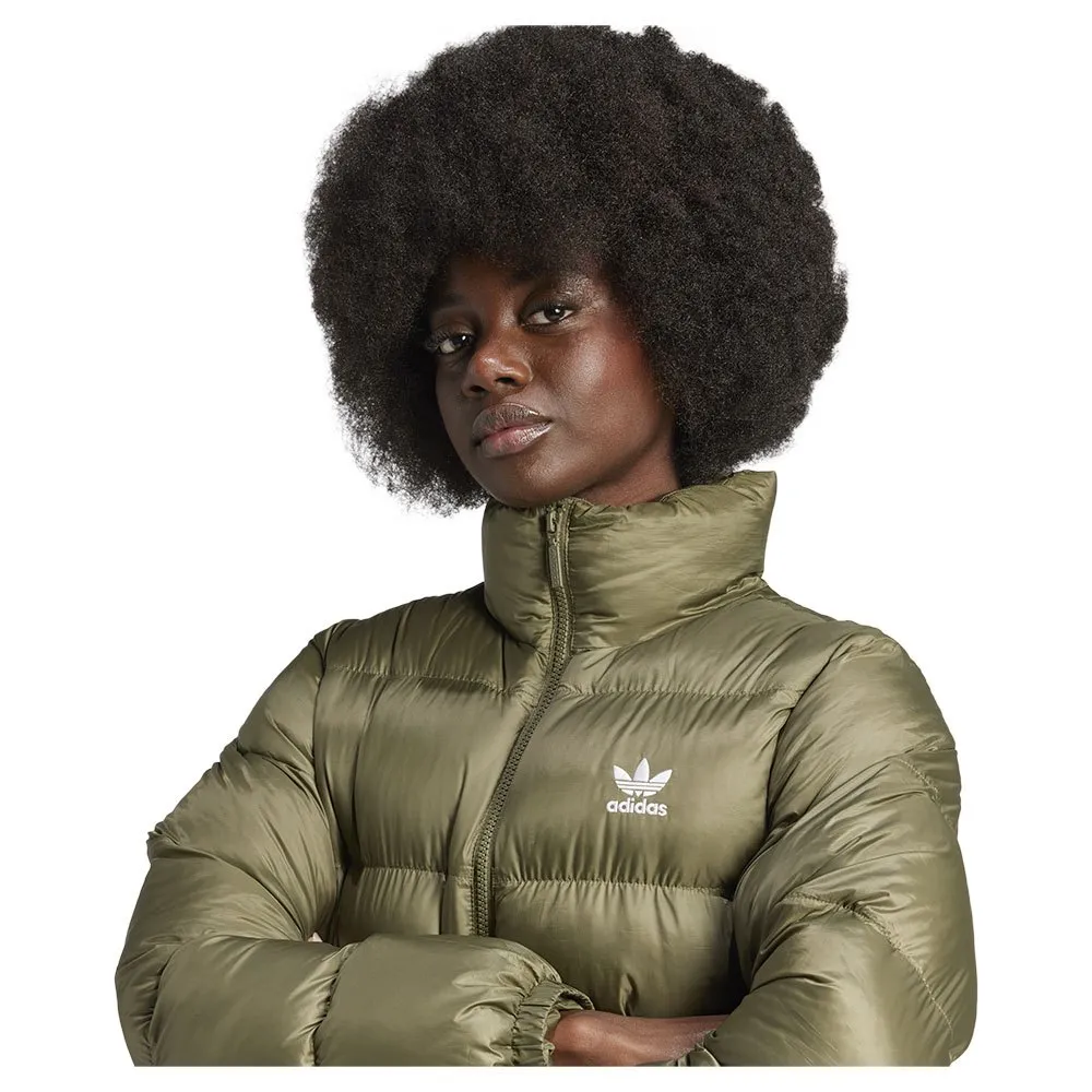 Chaqueta abullonada PUFFE de adidas Originals, talle verde