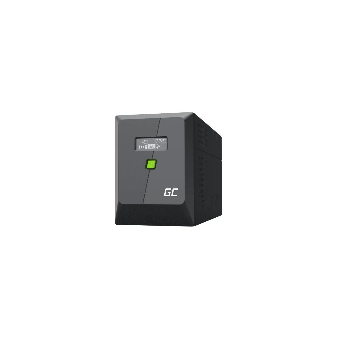 PowerStation Greencell UPS 2000 VA 1200 W PowerProof con Pantalla LCD