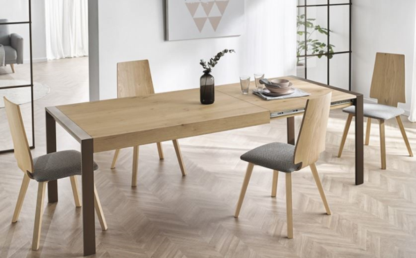 Mesa de comedor extensible Sira