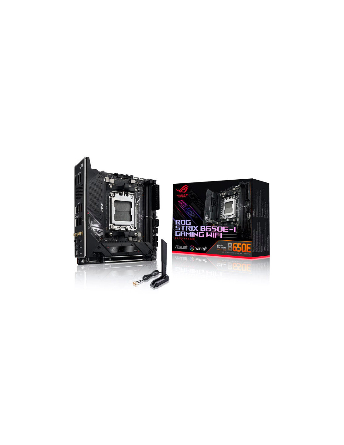 ASUS ROG Strix B650E-I Gaming WiFi - Placa Base AMD Ryzen AM5 Mini-ITX