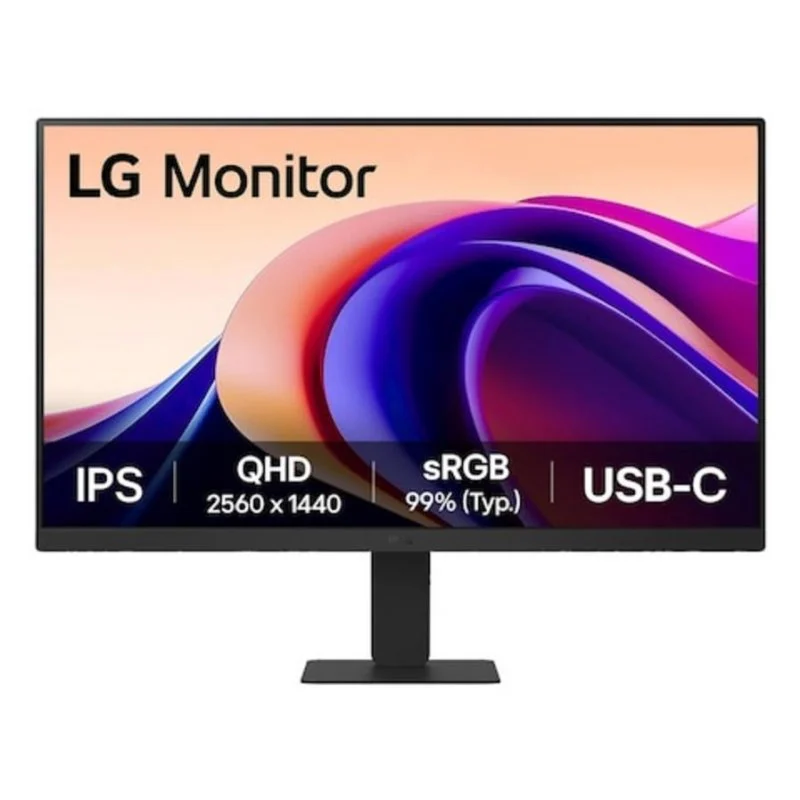 Monitor LG 24 QHD IPS 100 Hz con USB-C