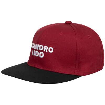 Gorra LEANDRO LIDO No. 23 Snapback rojo/negro