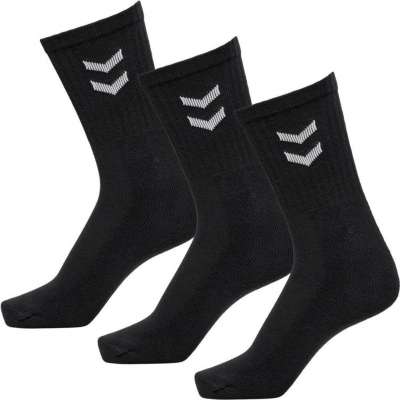 Calcetines de deporte hummel Basic 3 pares negro