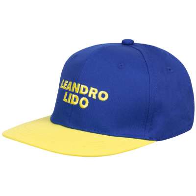 Gorra LEANDRO LIDO No. 30 snapback azul/amarillo