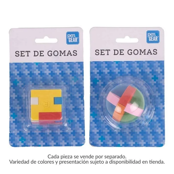 Set de gomas 3D Minecraft varios modelos