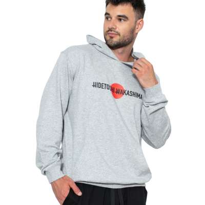 Sudadera con capucha Hidetoshi Wakashima '1st' gris