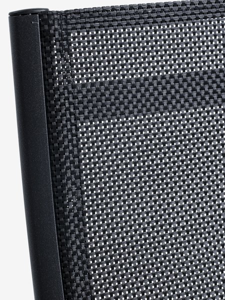 Silla reclinable LOMMA negra