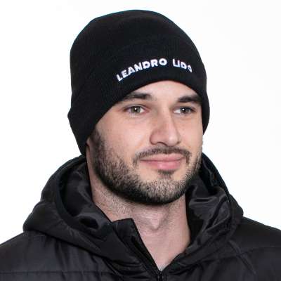 Gorro de invierno negro LEANDRO LIDO Callata Beanie