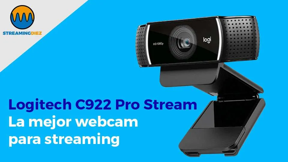Logitech C922 Pro Stream Webcam para Juegos