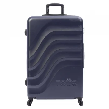 Maleta Trolley 360 BAZY 4 ruedas 69 cm, Azul Oscuro