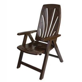 Sillón de Jardín 4 Posiciones Plegable Wengue