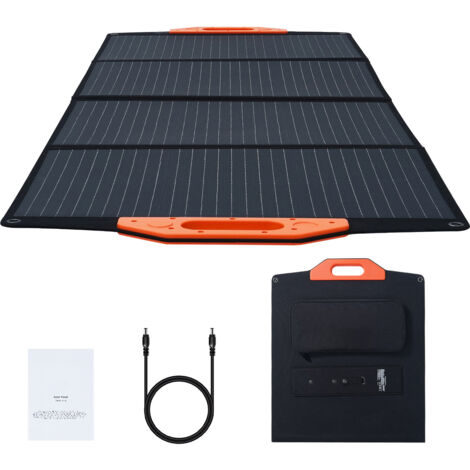 Panel solar monocristalino portátil plegable 120 W