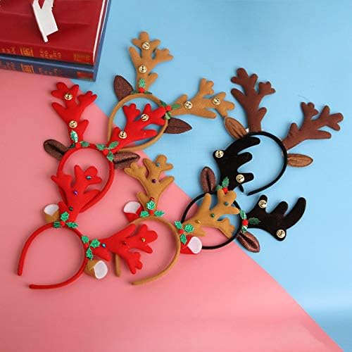 Diadema de cuernos de reno