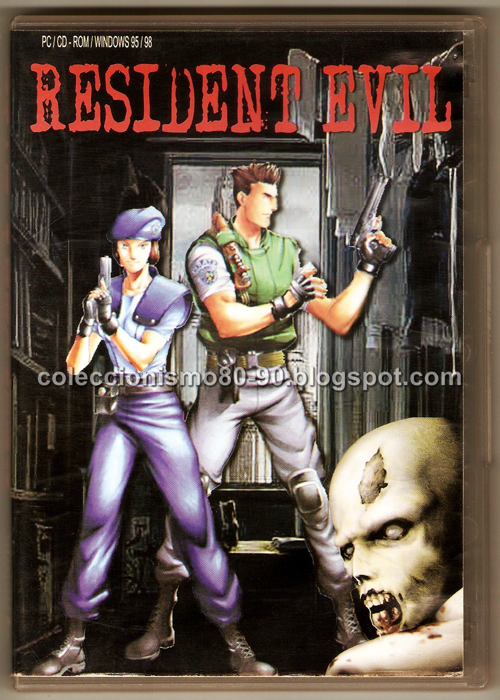Juego de computadora Resident Evil 1996