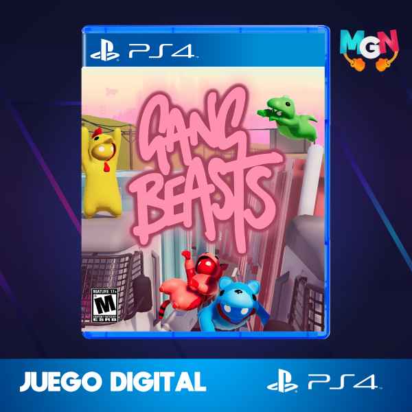 Juego digital Gang Beasts para PS4
