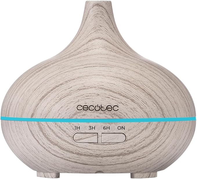 Humidificador Cecotec Ultrasónico Difusor de Aromas, 7 Colores LED, Ultrasilencioso