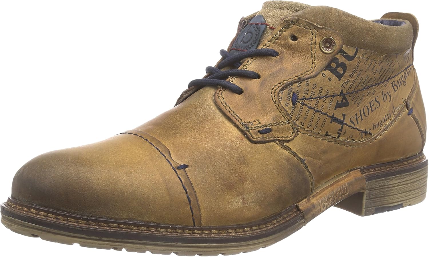 Zapatos con cordones Bugatti, talleres de 40 a 46