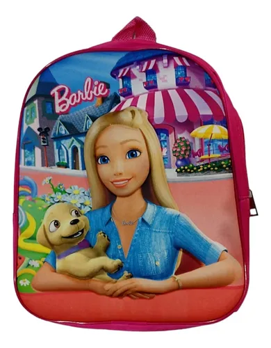Mochila Escolar con Diseño 3D BARBIE