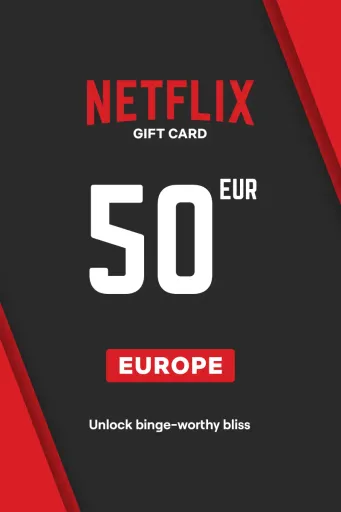 Netflix Gift Card 50 EUR para Europa