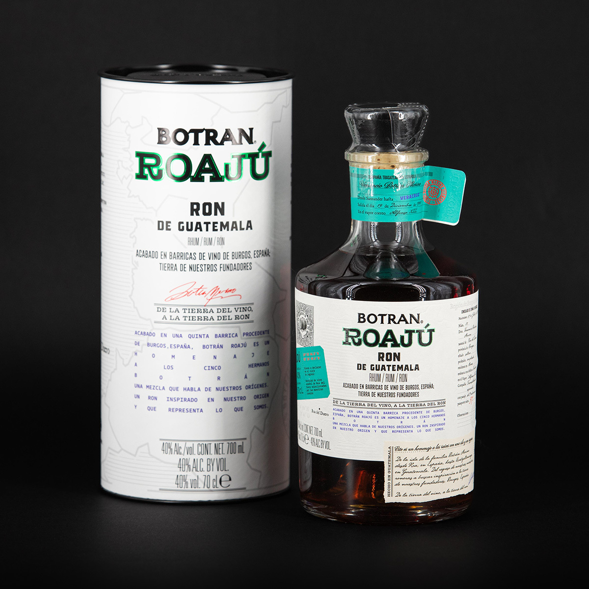 Botran ROAJÚ Ron de Guatemala 40 0,7l