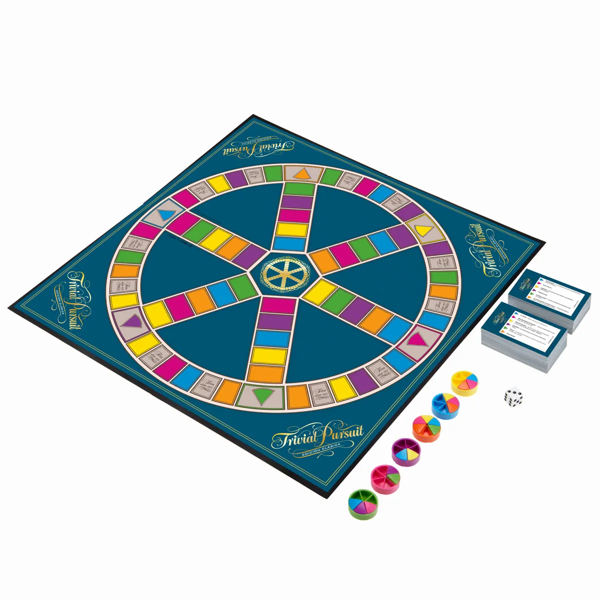 Juego de Tableros Clásicos Trivial Pursuit
