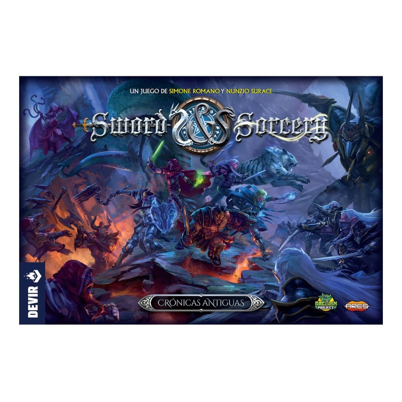 Juego de Tablero Sword&Sorcery Crónicas Antiguas autojugable