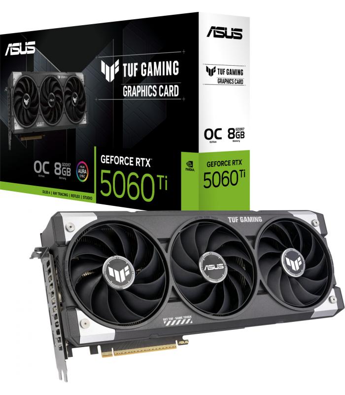 Tarjeta gráfica ASUS GeForce RTX 5060 Ti OC Edition 8GB