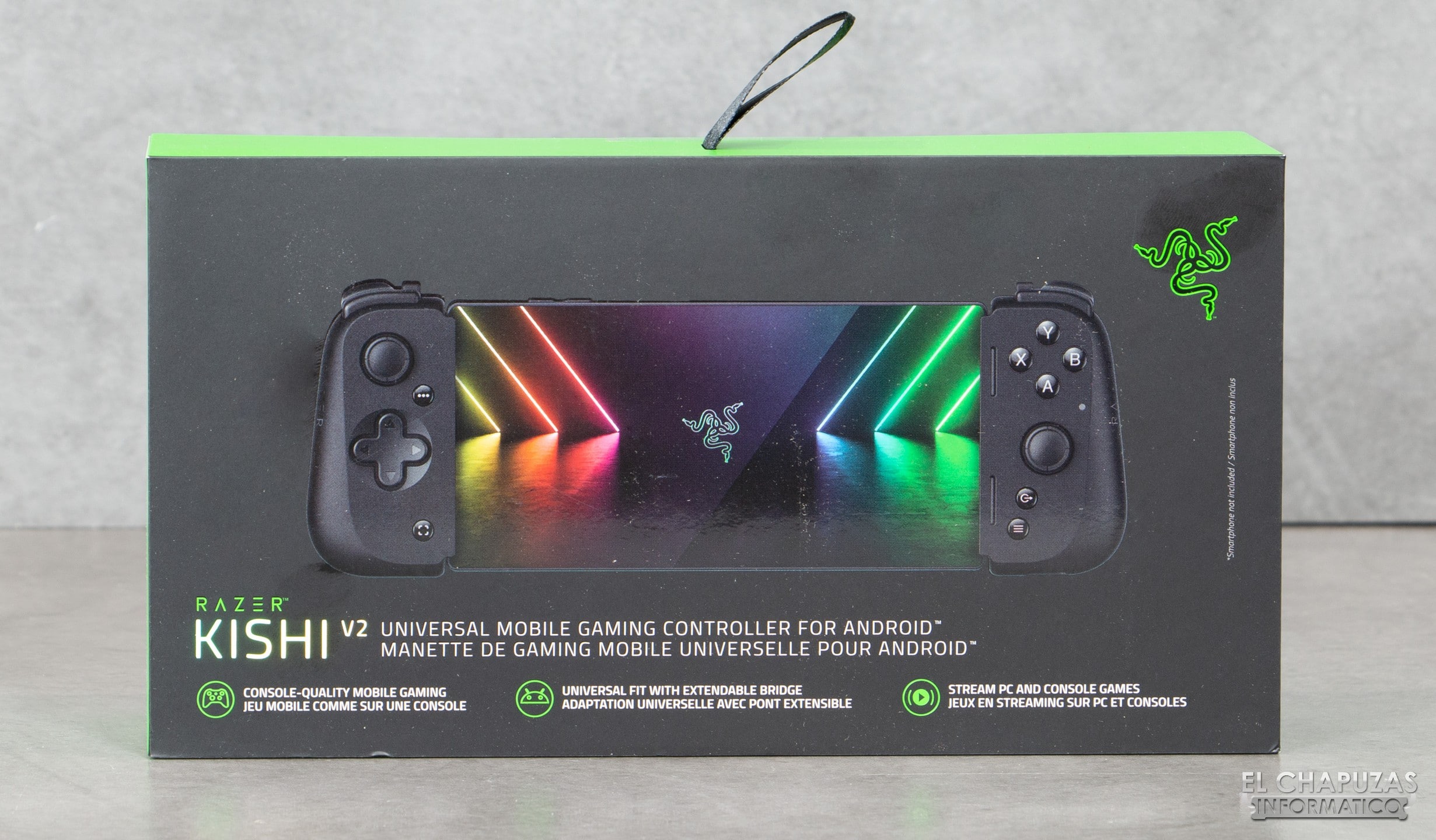Razer Kishi V2 USB-C Negro - Controlador para Android