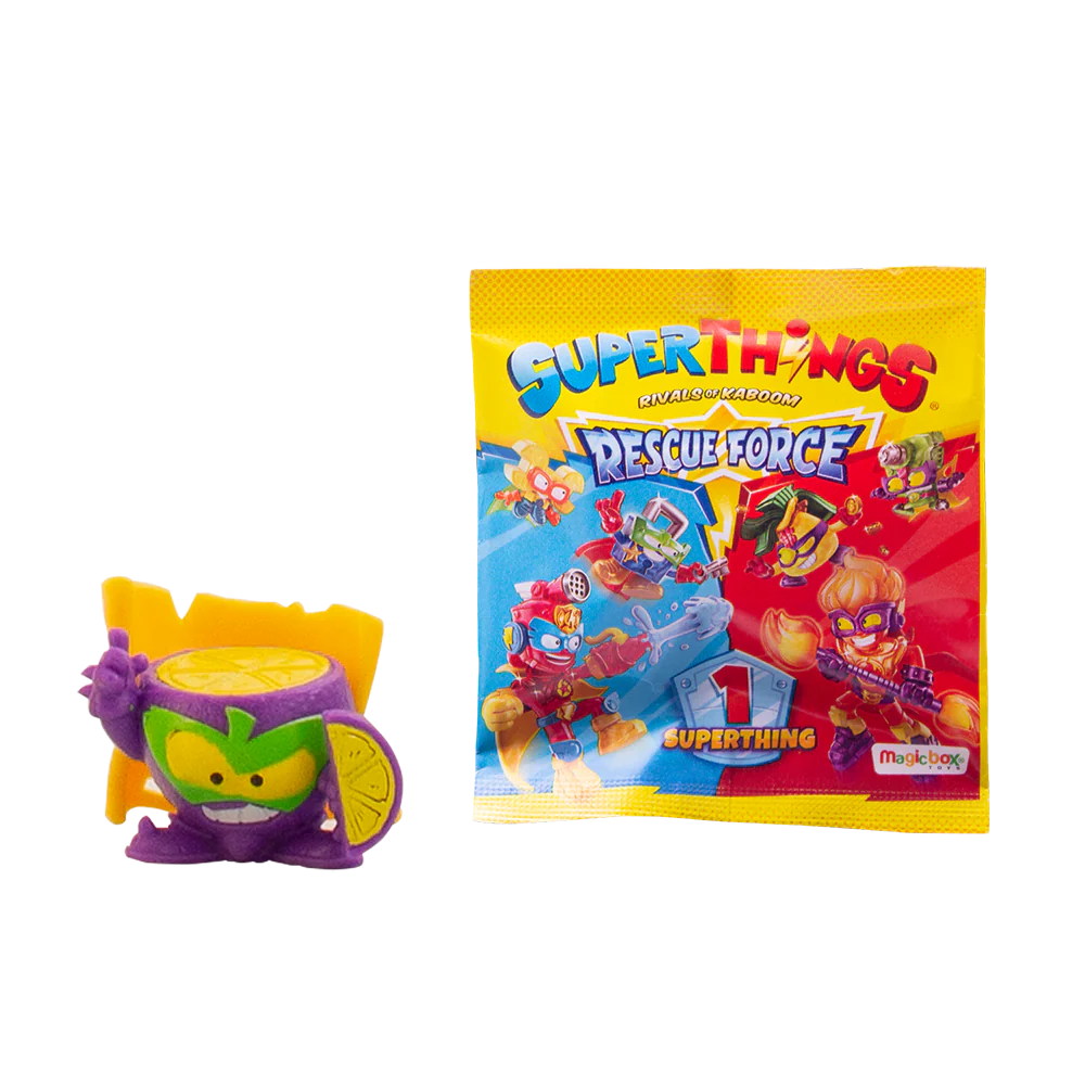 Pack de 10 sobres SuperThings Rescue Force
