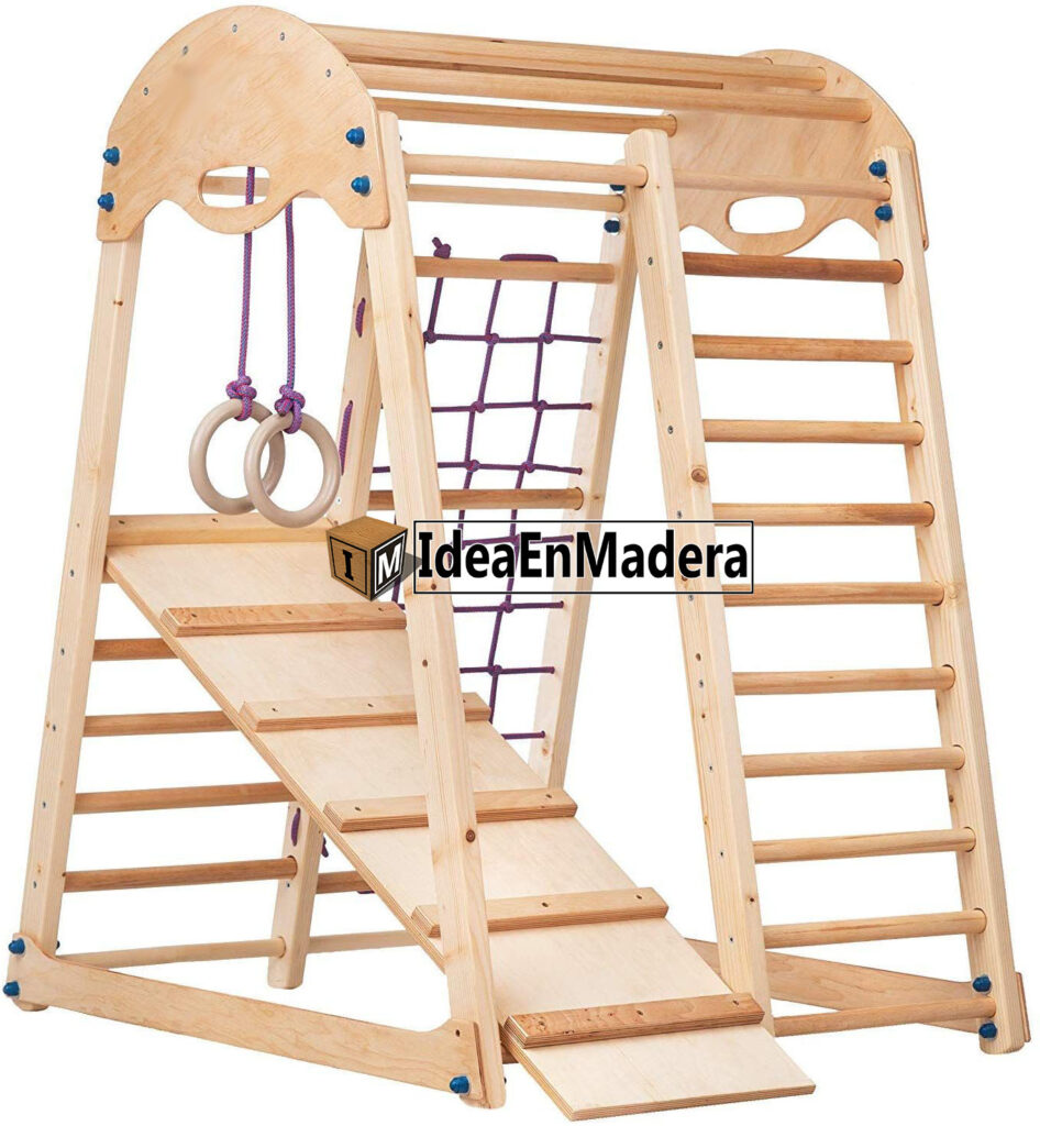 Juego infantil de madera