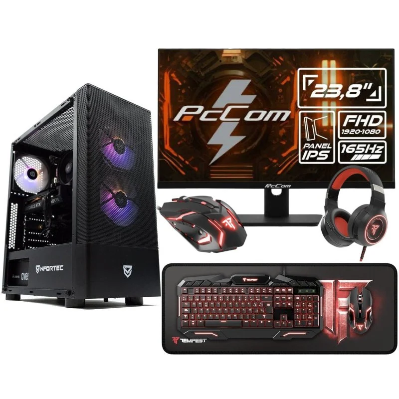 PcCom Lite Intel Core i5-12400F / 16GB / 1TB SSD / RTX 3050