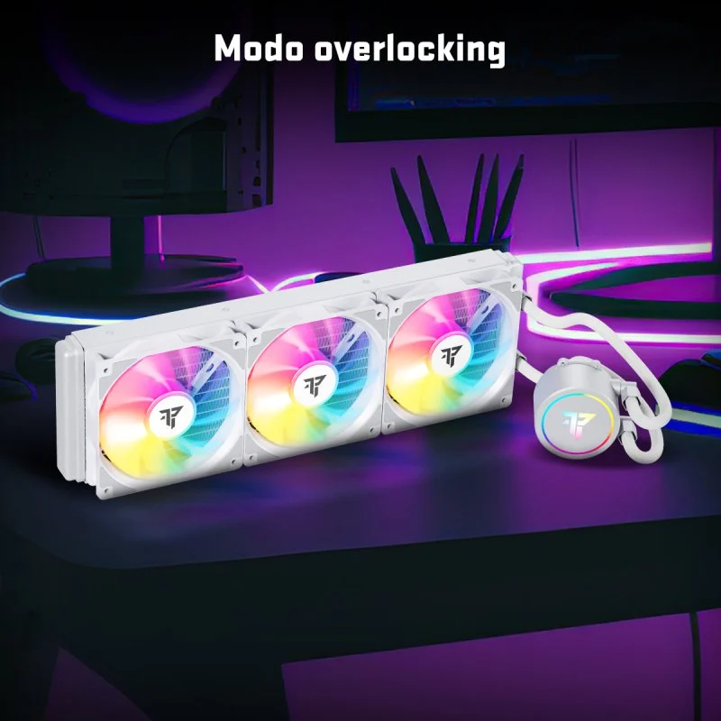 Tempest Liquid Cooler 360 RGB Kit de refrigeración líquida blanco