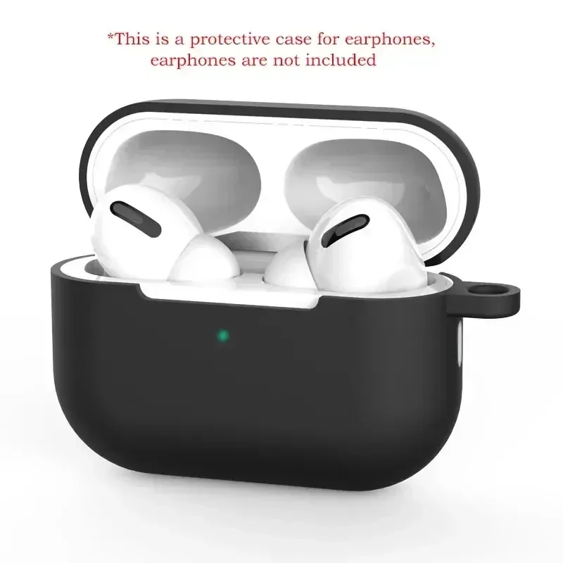 Fundo Protectora Silicona AirPods Pro color sólido