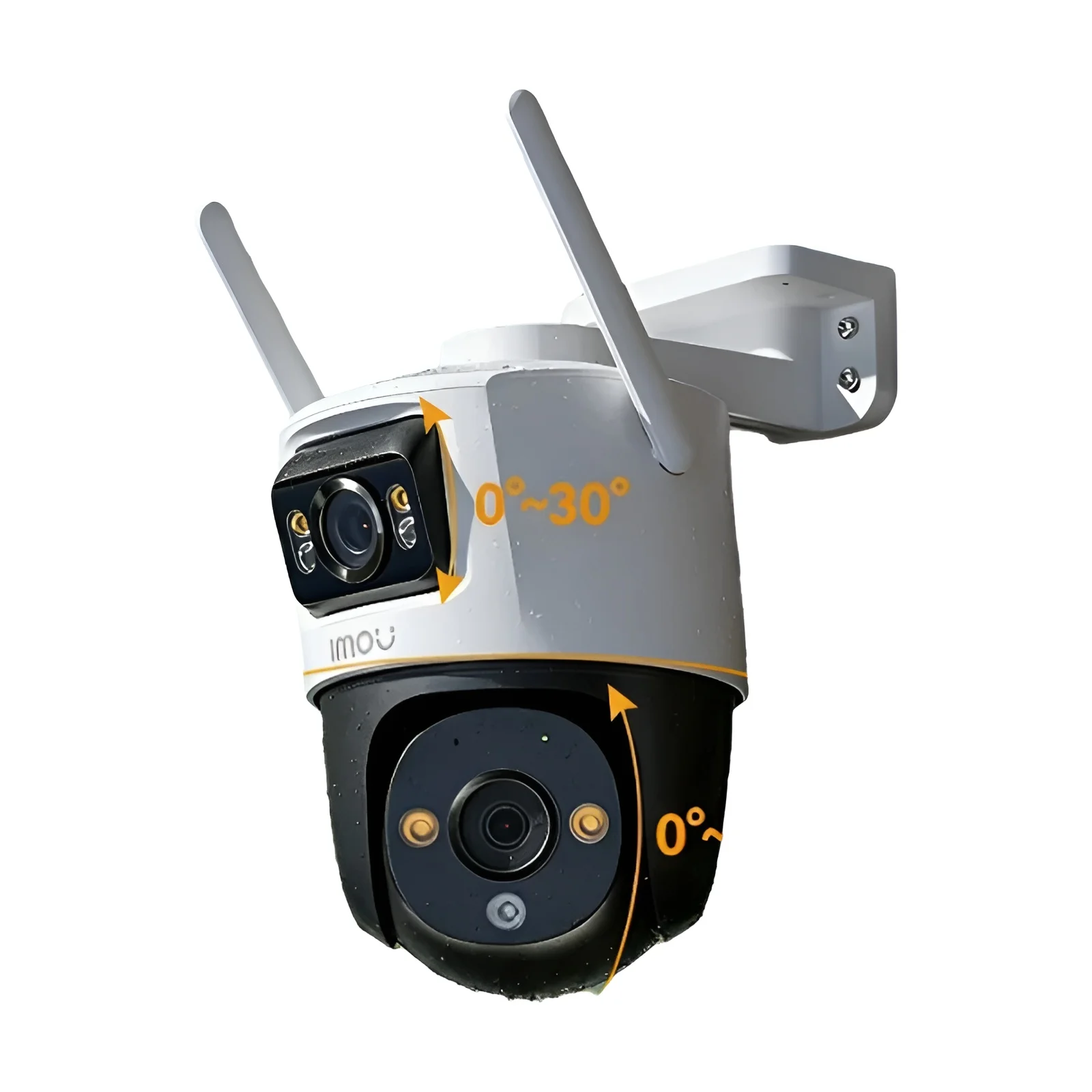 Cámara Exterior IMOU Cruiser Doble Lente y 8MP con Visión Nocturna a Todo Color