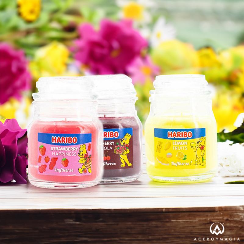 4 velas perfumadas Haribo