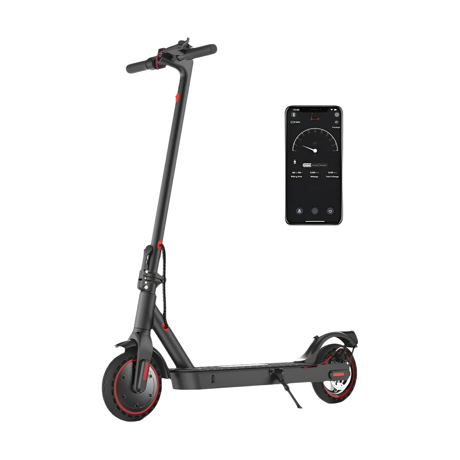 iScooter patinete eléctrico de 8,5 pulgadas, 350W, 7,5Ah, 30 km/h, para adultos, neumáticos de panal de 30km alcance, Scooters plegables · Aliexpress