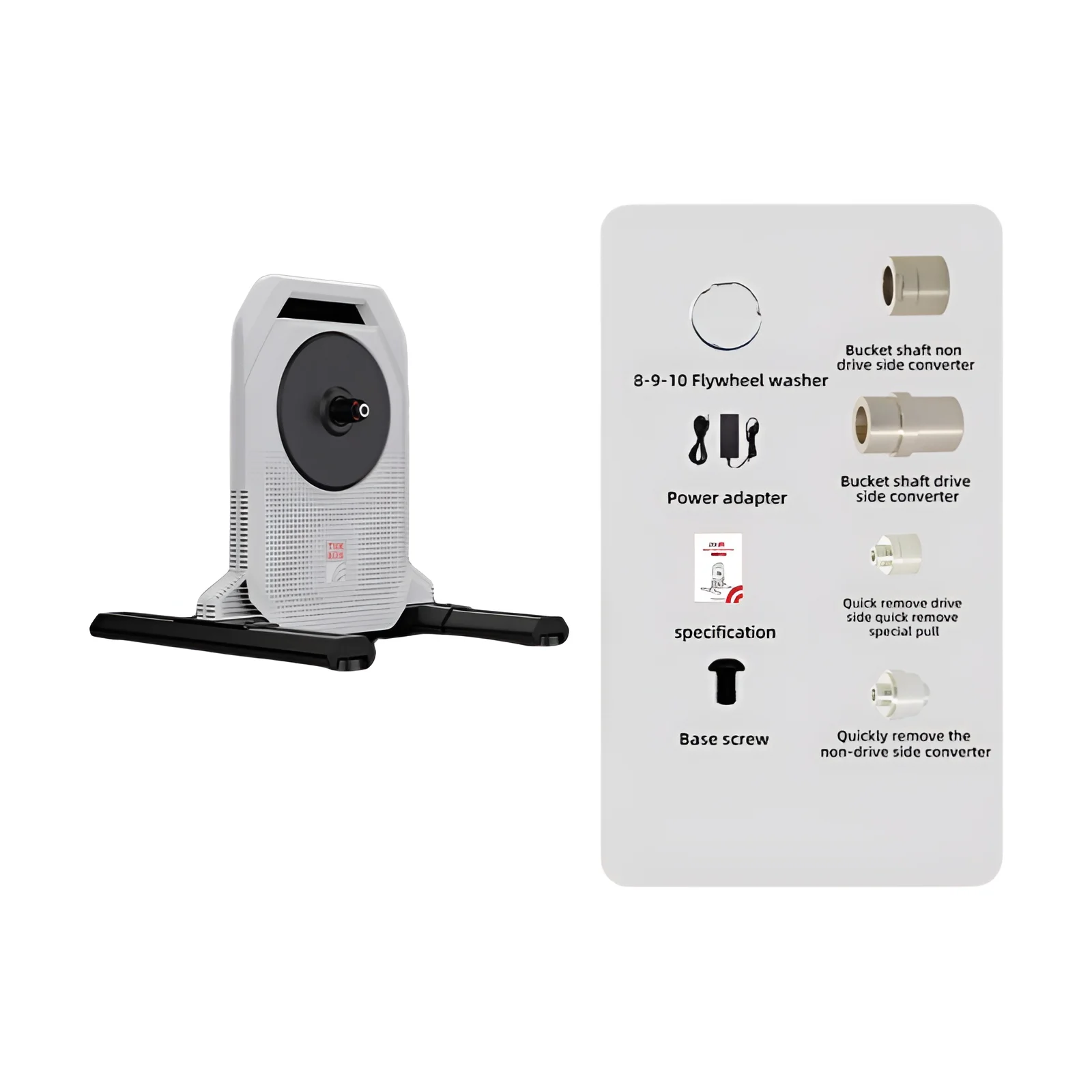 ThinkRider XXPRO - Entrenador de bicicleta inteligente con máximo 2500W, entrenamiento en interiores