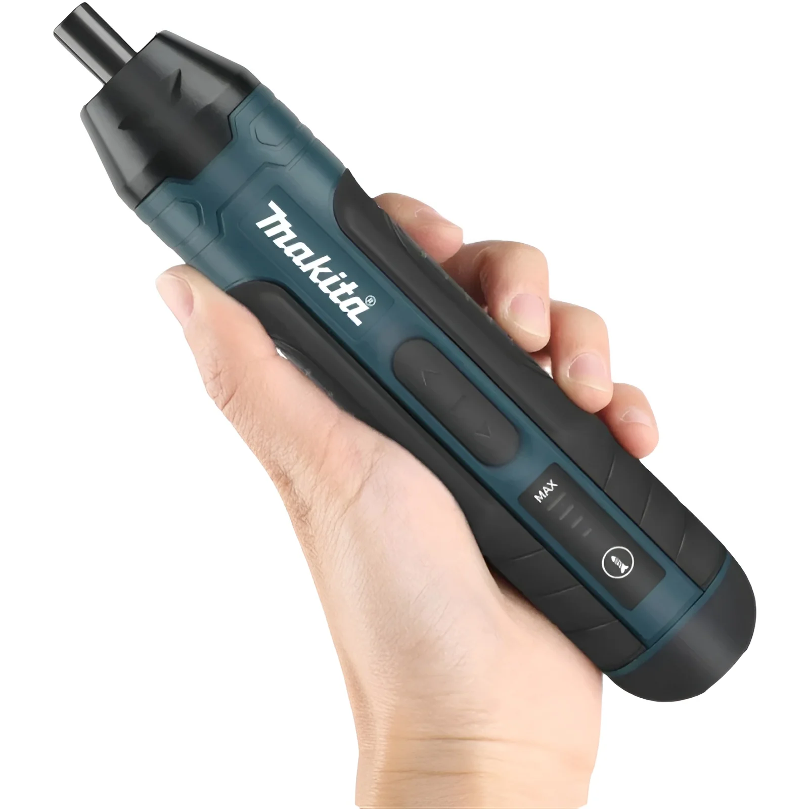 Makita-destornillador eléctrico inalámbrico, taladro eléctrico de ajuste recargable de 1300mah, herramientas de reparación de torsión de desmontaje multifunción