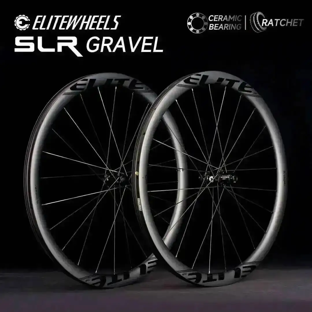 Juego de Ruedas de Carbono ELITEWHEELS SLR GRAVEL