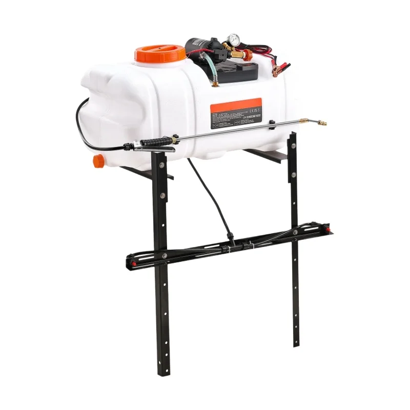 SucceBuy Pulverizador de puntos ATV Pulverizador de transmisión ATV/UTV con tanque de agua blanco