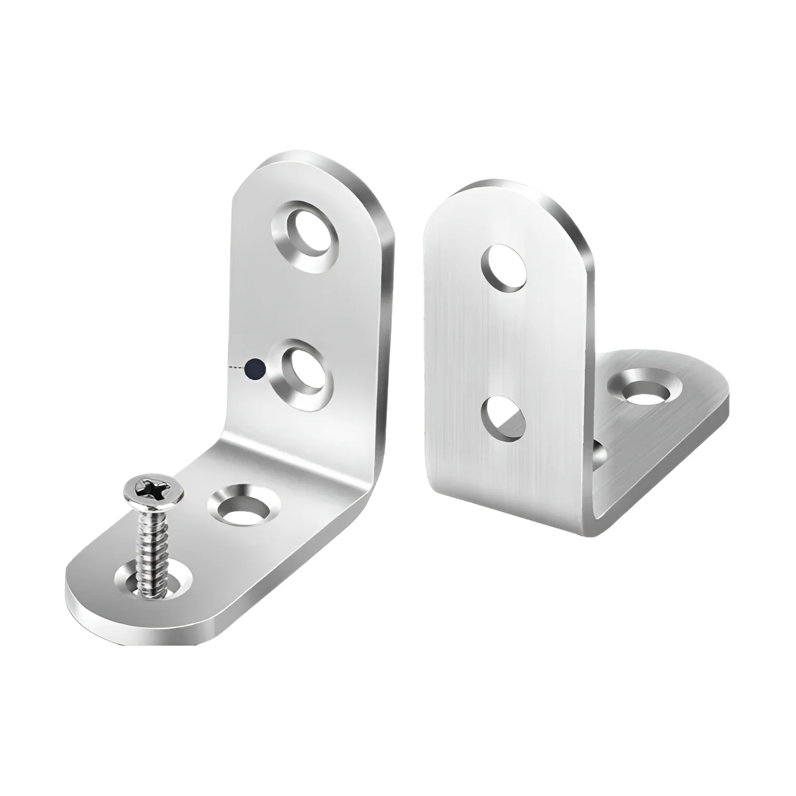 Soportes de esquina sujetadores de ángulo recto de acero inoxidable